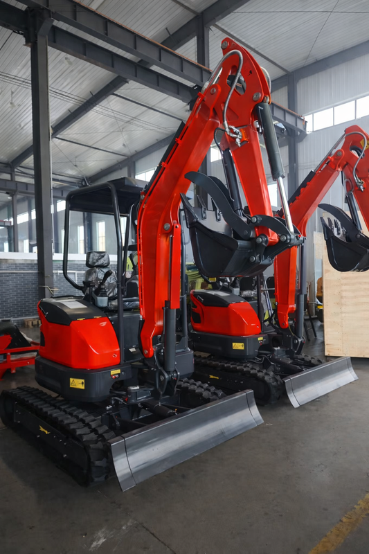 EX YOUTOP YT27 EXCAVATOR WITH PISTON PUMP, LOAD SENSING VALVE, EXPANDING TRACKS