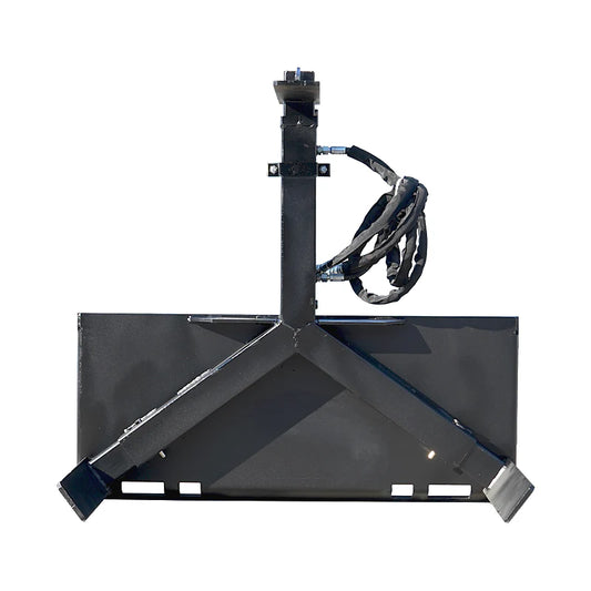 SKID STEER HYDRAULIC WHEEL/TIRE GRABBER MEANT FOR PICKING UP LARGE SEMI OR TRACTOR WHEELS